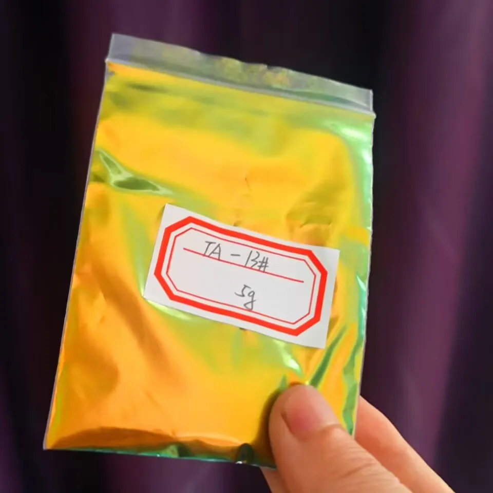 

Bulk Super Shifting Intense chameleon Pigment color shift car paint pigment powder TA13#