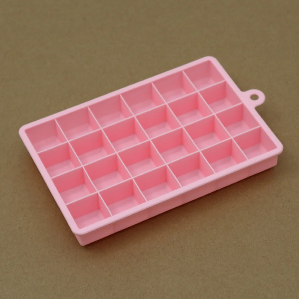 

Силиконовая форма для льда с 24 ячейками, многоразовая форма для льда, форма для изготовления фруктов, мороженого, кухонные приспособления, товары для дома и бара