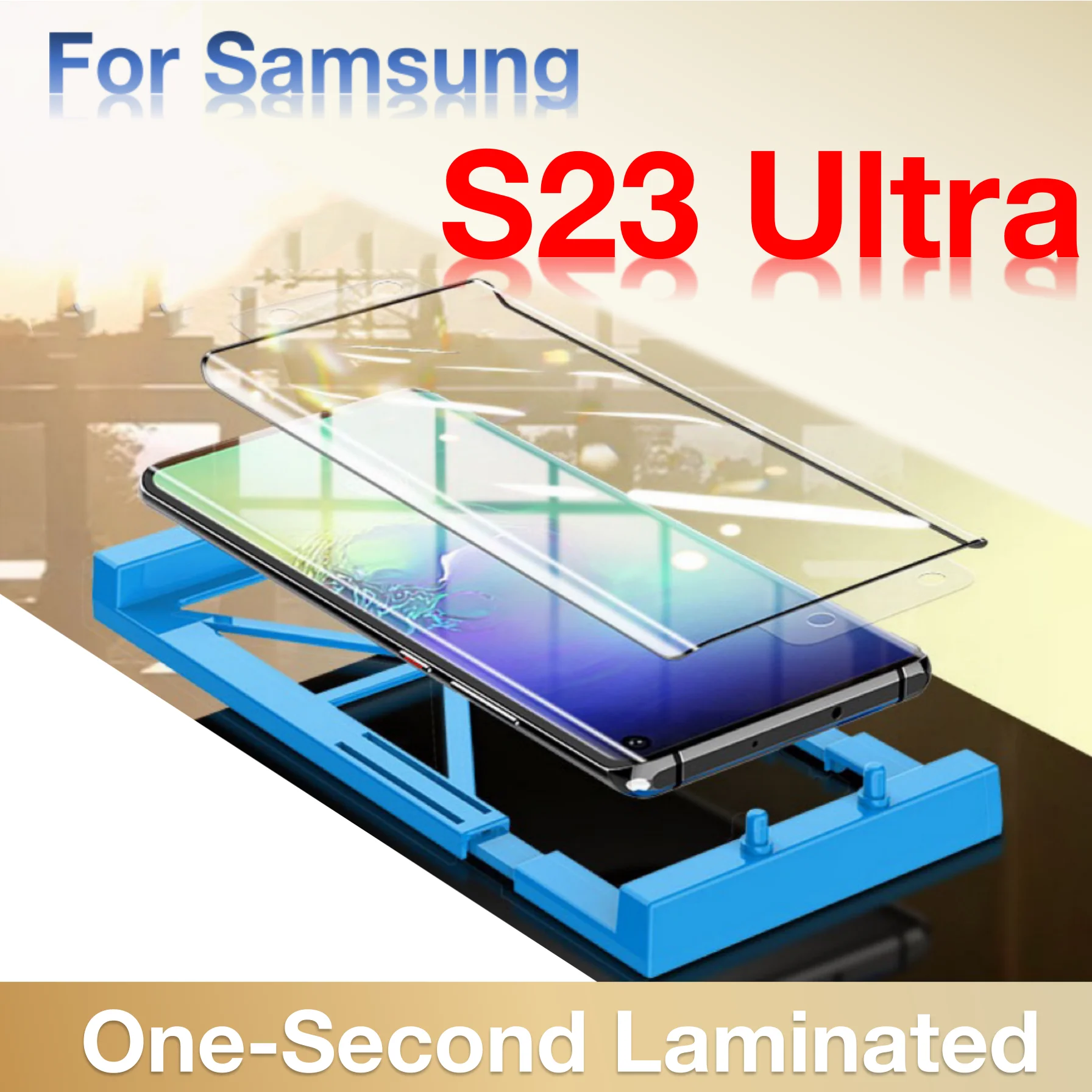 

For Sam Samsung S23 Ultra Screen Protector Glass S22 Plus S21 S20 S10 S9 S8 Gadgets Accessories Protections Protective