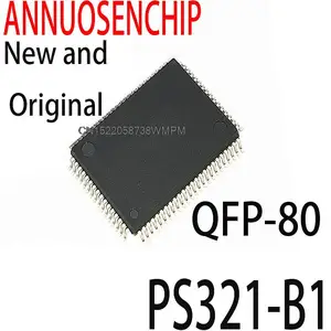 Free shipping 10PCS New and Original  PS321 Precision, Dual-Supply Analog Switches QFP-80 PS321-B1