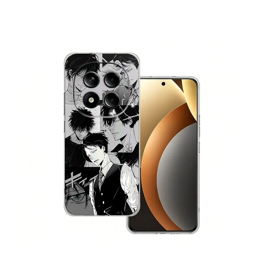 Фото Чехол Kamonohashi Ron для Xiaomi 17T 15T 14T 12T 11T 10T Pro mi 10 15 14 13 12 12S 11 Lite с защитой камеры, TPU. №4
