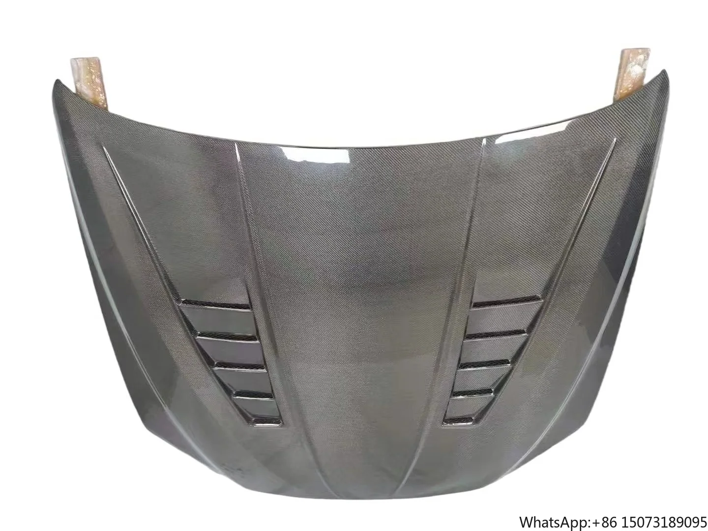 Фото Капот двигателя Haman Style для BMW 6 серии F06 F12 M6 из влажного углеродного волокна, высококачественный карбоновый обвес, карбоновый кузов №1