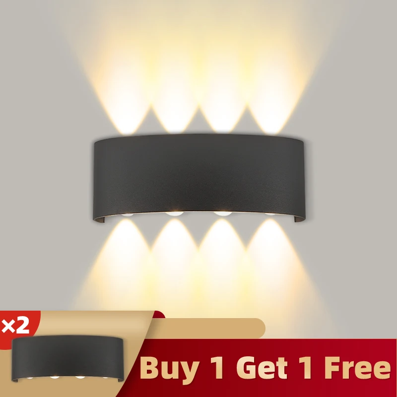 

Led Wall Lamp Interior Wall Light 4W 6W 8W 12W 85-265V Indoor Wall Sconce Lamp For Living Room Bedroom Home Lighting Fixture