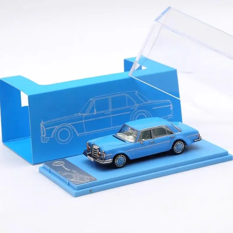 1:64 Liberty64 Mercedes 300sel желтая свинья черный Boss Amg Модель автомобиля из сплава