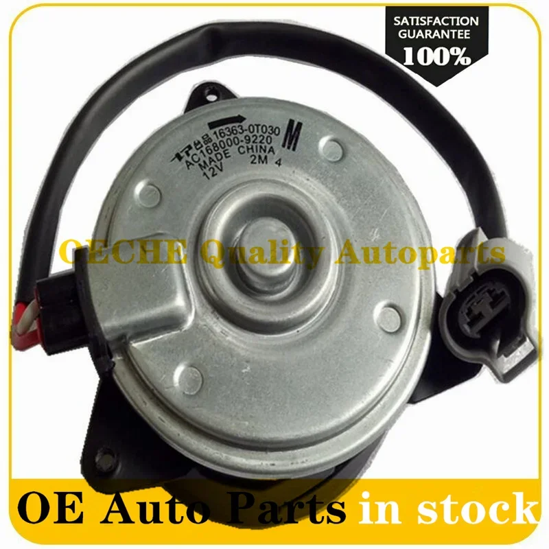 16363-0T030 CAPQX автоматический двигатель вентилятора для COROLLA 2007- 2014 LEVIN HYBRID 2014-2016 168000-1070