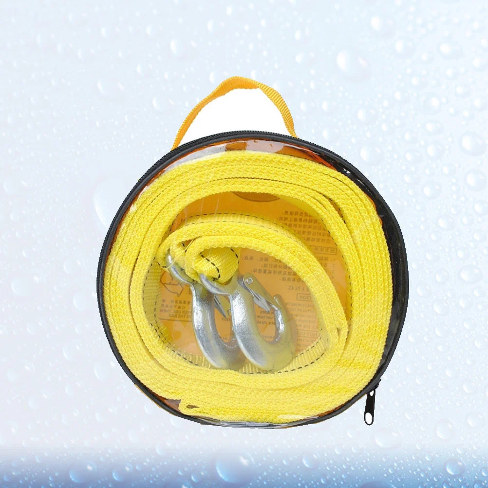 

1Pc Rope Recovery Strap Snowmobile Tow Strap Tow Truck Straps Recovery Tow Straps Car Trailer Towing Rope Nylon Snatch Strap