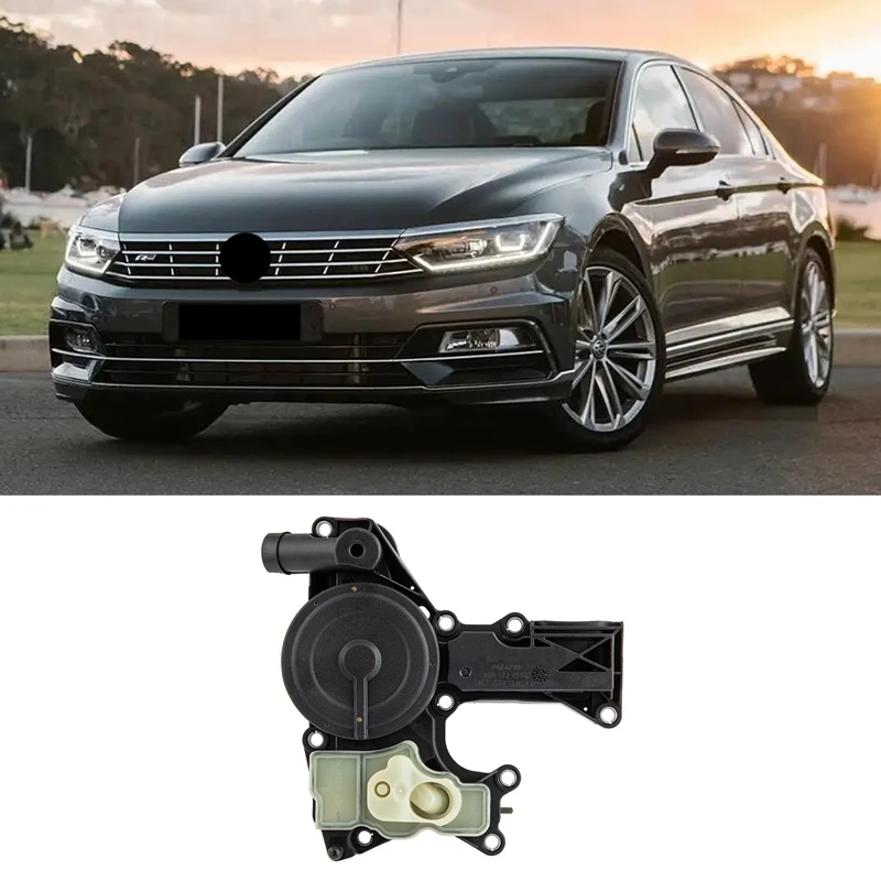 

Oil Separator PCV Valve With Shut-Off Valve For- VW Golf Eos Passat A4A5 A6 Q3 Quattro 06H103495AD 06H103495AJ
