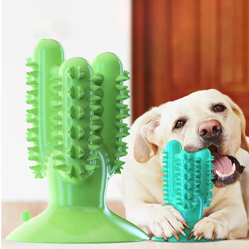 

Toothbrush for Pet Dog Molar Stick Dog Toothbrush Dog Chew Tooth Cleaner Brushing Stick Natural Rubber Doggy Dog Chew Toys