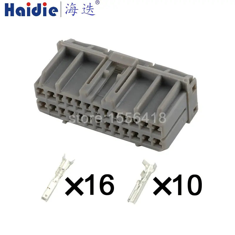 

1-100 sets 26 Pin368136-6/90980-10763/174516-6Car Transfer Box Computer Board Composite Connector Automobile Wiring Harness Plug