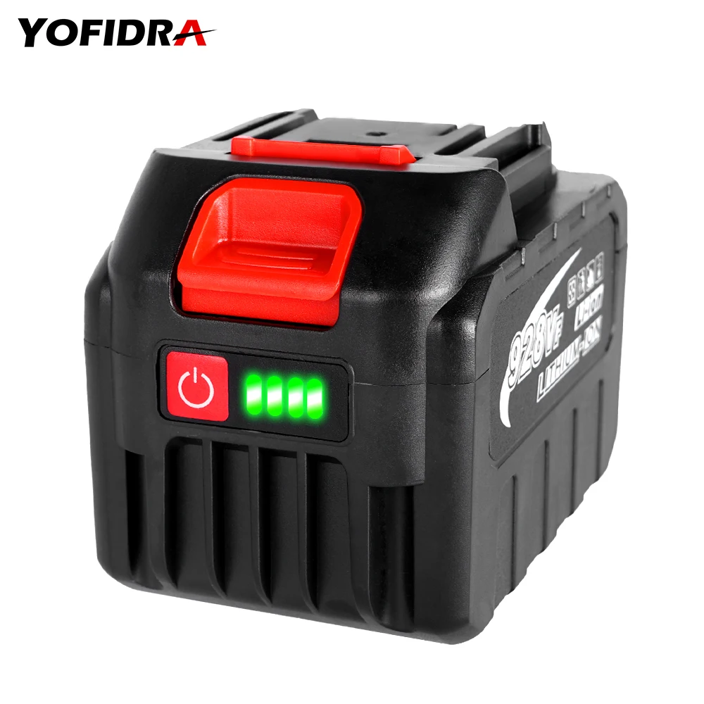 20V 4500mAh Rechargeable Lithium Ion Battery With Battery indicator For Makita BL1830 BL1840 BL1850 Power Tool Battery EU Plug