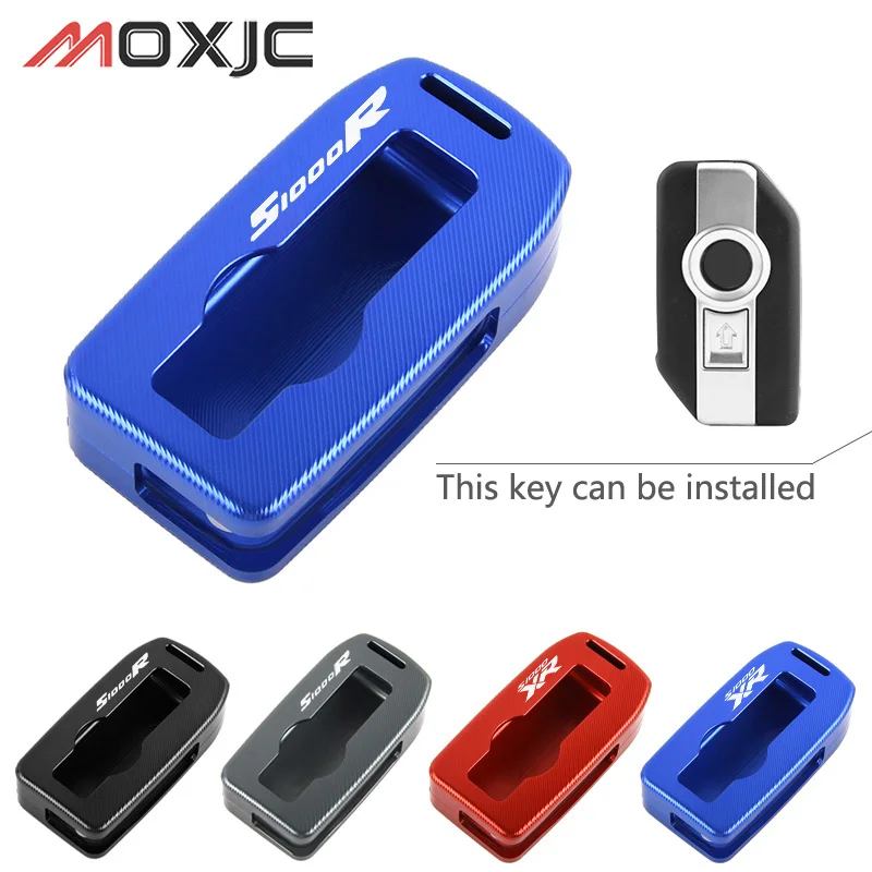 

CNC Aluminum Alloy Motorcycle Key Shell Key Protector Remote Control Protector for BMW S 1000 R S 1000 XR S1000R S1000XR