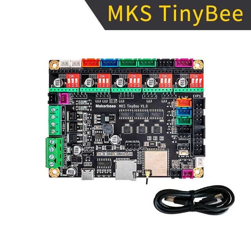 

MKS TINYBEE small bee control board 3D printer motherboard ESP32 wifi mini12864