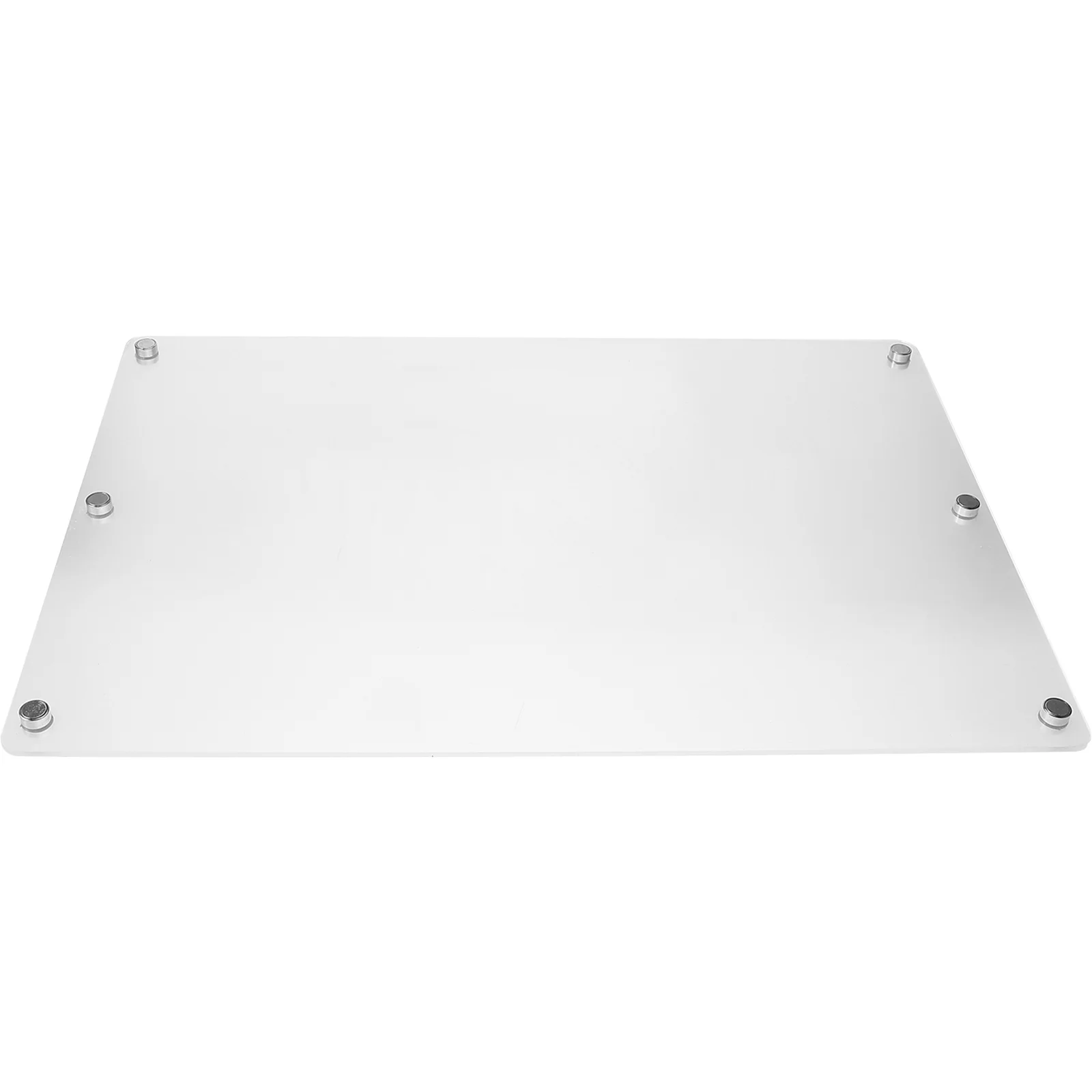 

Clear Clear White Board Acrylic Blank Fridge Refrigerator Whiteboard Kitchen Supplies Magnetic