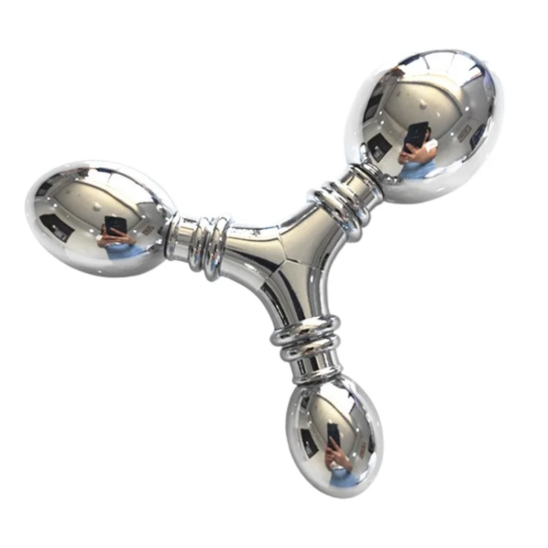 Съемная анальная пробка с тремя шариками женский фаллоимитатор для точки G из