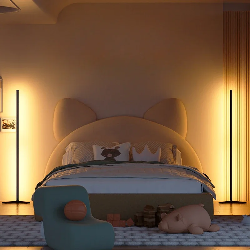 Напольные лампы с музыкальной синхронизацией RGB освещение стоящая атмосфера