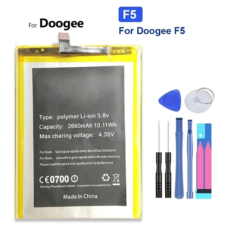 Аккумулятор для мобильного телефона Doogee F5 2660 мАч