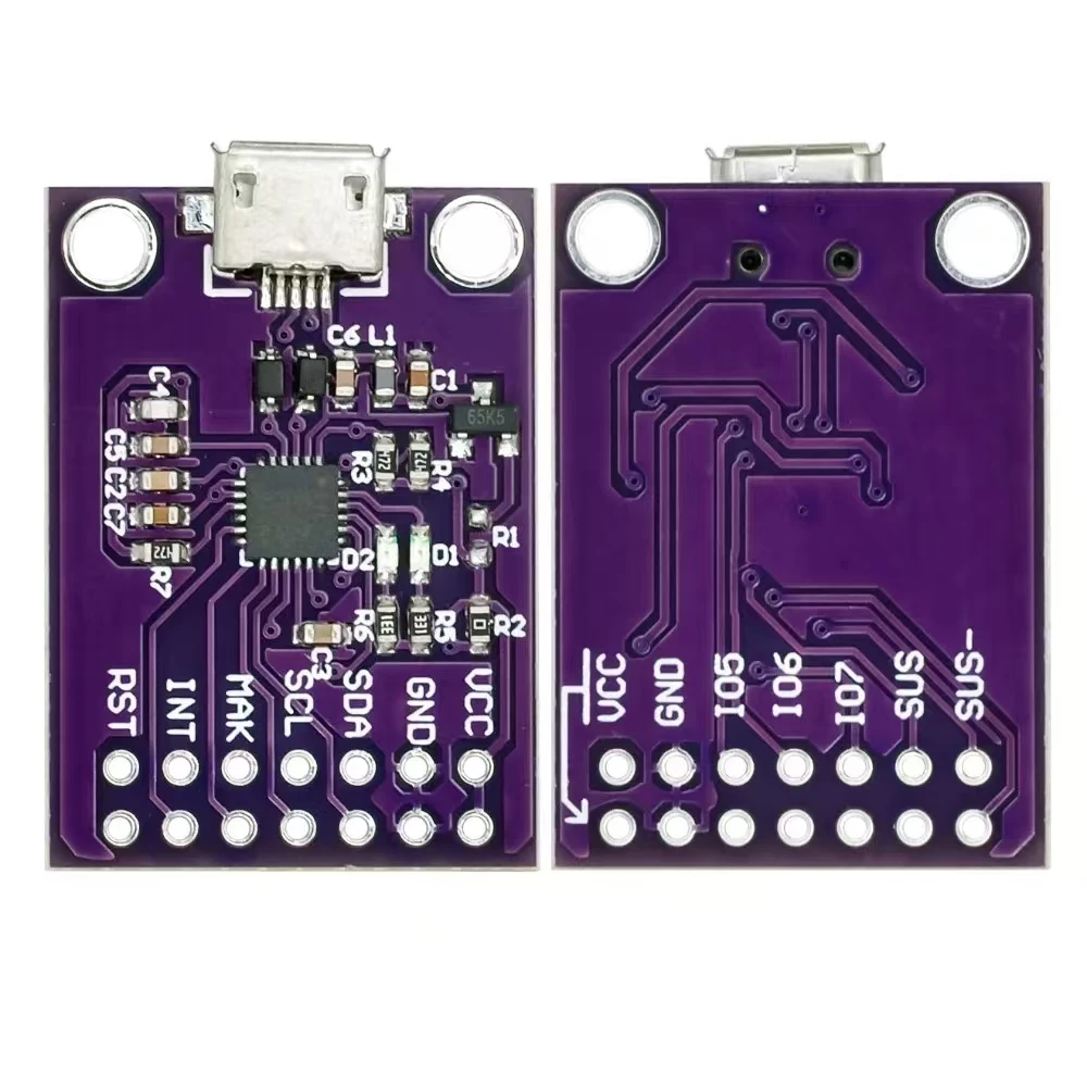 Плата отладки интерфейса MICRO-USB CP2112 TPYC-C Коммуникационный модуль USB-I2C