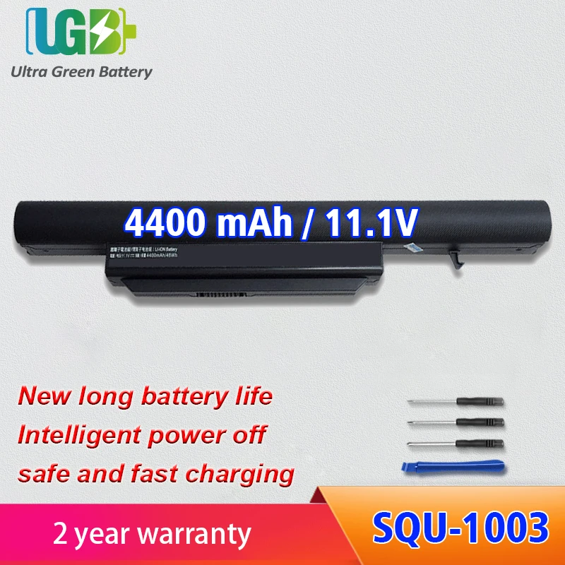 

UGB New SQU-1003 SQU-1002 Battery For Haier T520 R410 R410G R410U CQB913 CQB912 A560P K580P SQU-1008 3UR18650-2-T0681