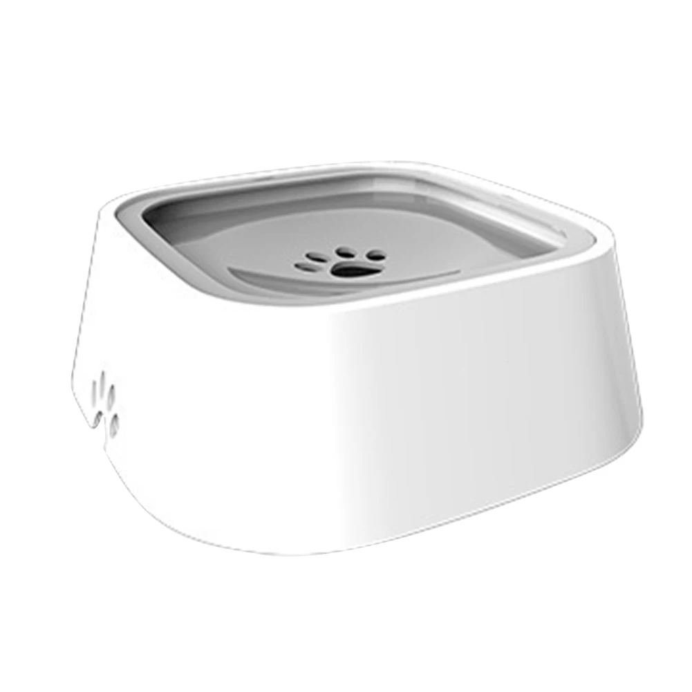 

1.5L Plastic Portable Detachable Home Garden No Spill Anti Choking Non Slip Easy Clean Water Drinker Pet Floating Bowl Dog Cat