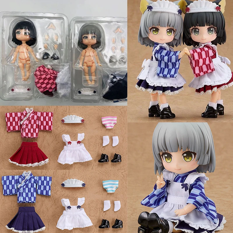 

Фигурка служанки из аниме-кошки, экшн-фигурка Юки Сакура, реальная одежда, подвижная сменная кавайная кукла, Коллекционная модель, игрушки в подарок
