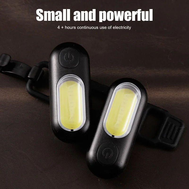 

5 Modes Flash Tail Light Road Mountain Bike Night Riding Light Tail Light Flashing Usb Charging Led Warning Light At Night