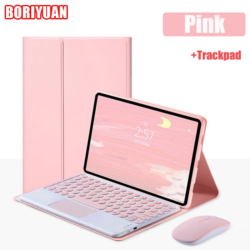 

Magnetic Touchpad Keyboard Case Mouse Bluetooth Keyboard Cover for IPad Lenovo 11.2 11.5 Pro11.2 11.5 12.6 Xiaomi 5 5Pro 11 12.4