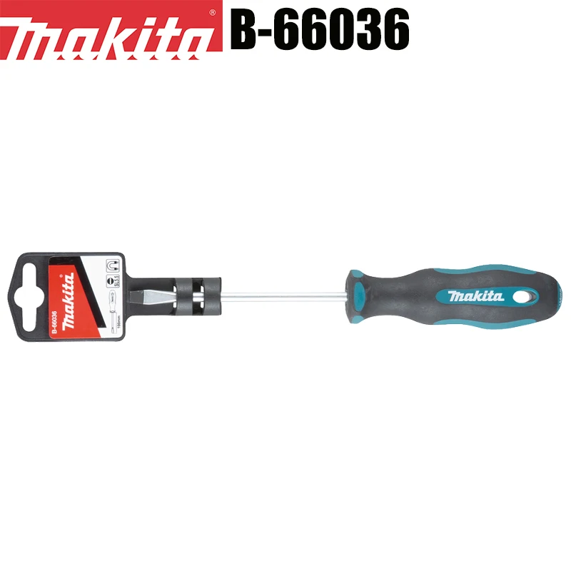 

Отвертка Makita PH2 с шлицем, ручной инструмент промышленного класса, отвертка с магнитной головкой B-66036 B-66070 B-65919 B-66139