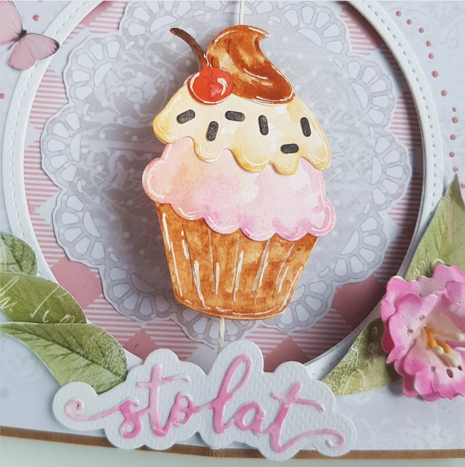 

Ice Cream Metal Cutting Dies Scrapbooking Embossing Stencils Blade Punch Cut Template Photo Paper Card Album Decor DIY