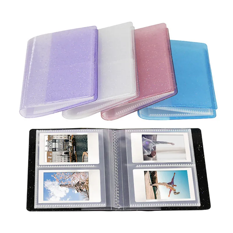 

64 Pockets 3 Inch Mini Film Photo Album Book For Fujifilm Instax Mini LiPlay 11 9 8 7s 70 25 90 Instant Camera Film Card Holder