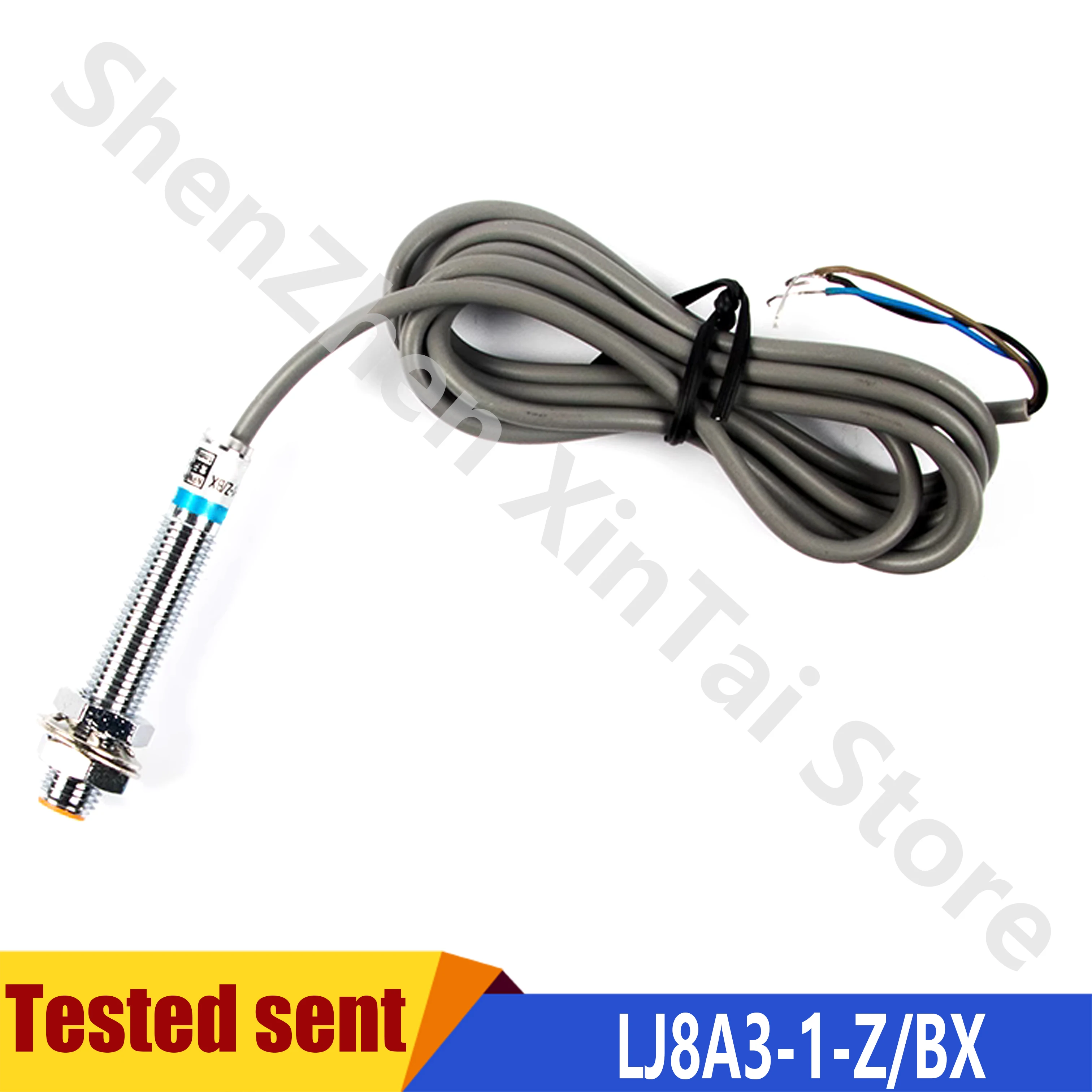 Индуктивный датчик приближения M8, 5 шт., 3 провода, DC PNP, NO 1 мм, расстояние обнаружения LJ8A3-1-Z/BX AX BY AY