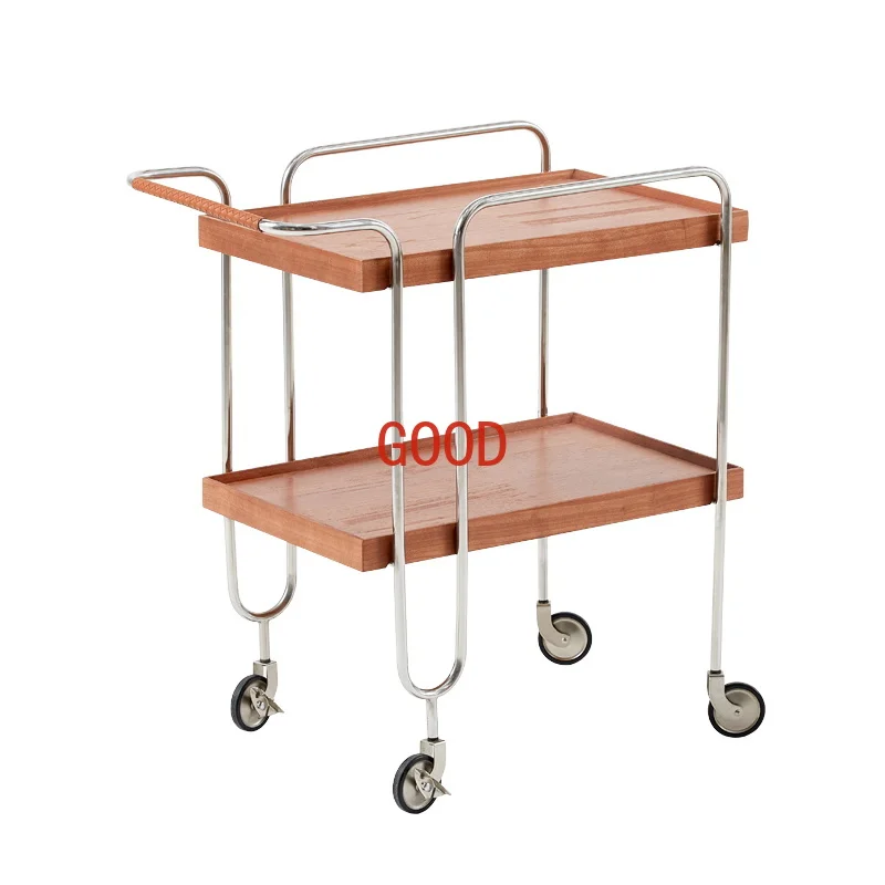 Прихожая приставной столик в скандинавском стиле на колесах секционный