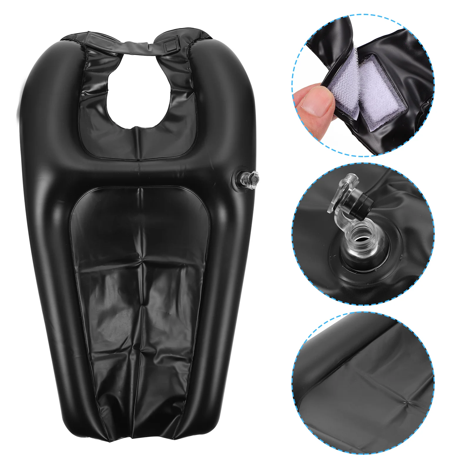 

1pc Elderly Shampoo Bowl Hair Washing Sink Tool Hair Washing Basin Tool Shampoo Bowl Headrest Hair Washing Pillow