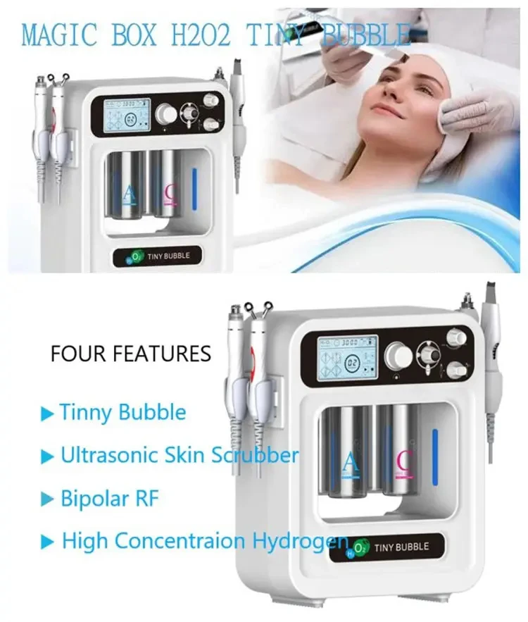4 в 1 Aqua Jet Peel спа-кислородная инфузия H2O2 скруббер для кожи AquaSure крошечная
