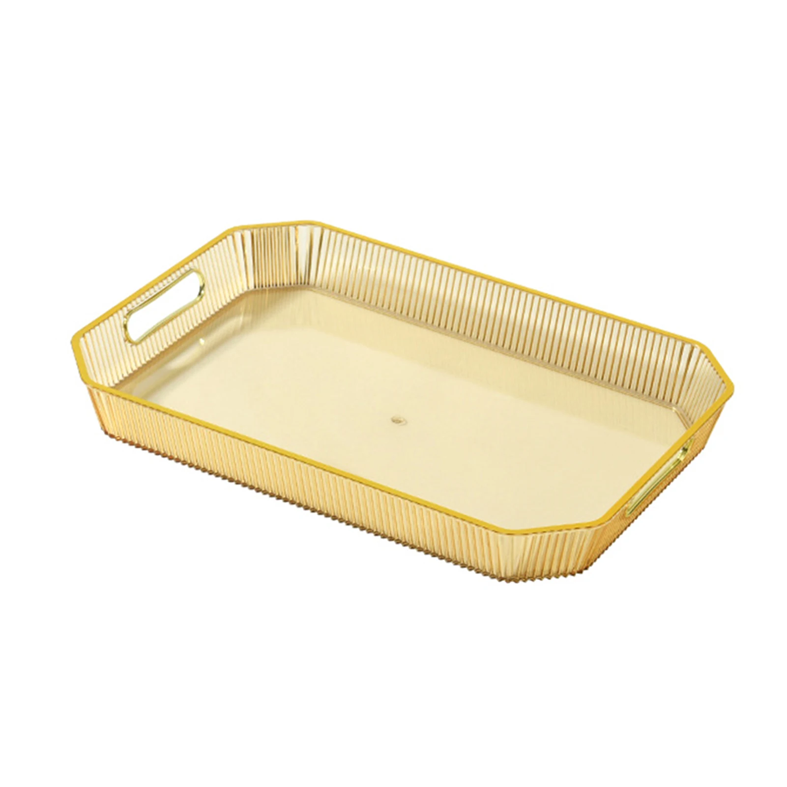 

Transparency Storage Pallet Rectangle Tea Set Cup Sundries Serving Tray