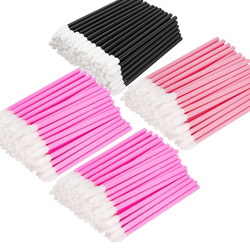 

500/1000Pcs Disposable Lip Brush Eyelash Makeups Brushes Lash Extension Mascara Applicator Lipstick Wands Set Cosmetic Tools