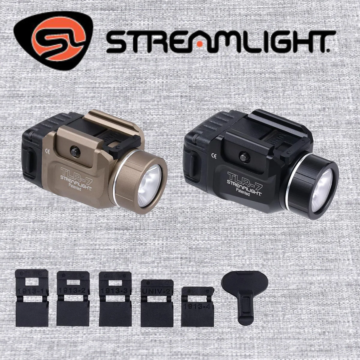 Фото Фонарь Streamlight TLR TLR-1 TLR-1HL TLR-3 TLR-7 TLR-7X Surefire X300 ULTRA для пистолетов и оружия, фонарик для Glock 17 №1