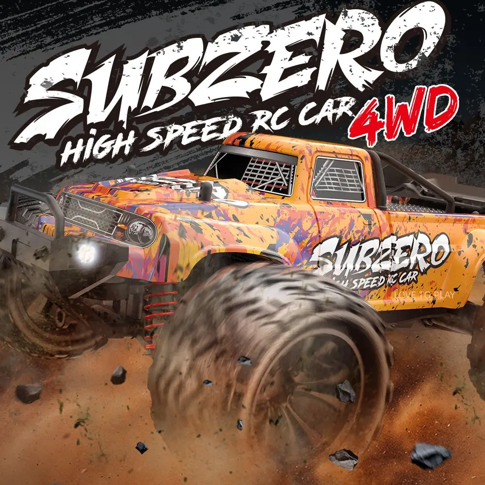 Новинка 2023, полноразмерный внедорожник на радиоуправлении 1:16, скоростной автомобиль, конкурентоспособное восхождение, водонепроницаемый Drifter, большие шины, игрушка с дистанционным управлением, подарок