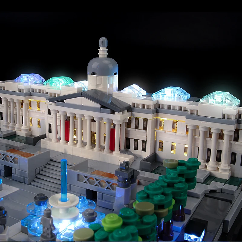 Фотообои для рукоделия набор LEGO 21045 Трафальгар квадратный (только фотоэлемент