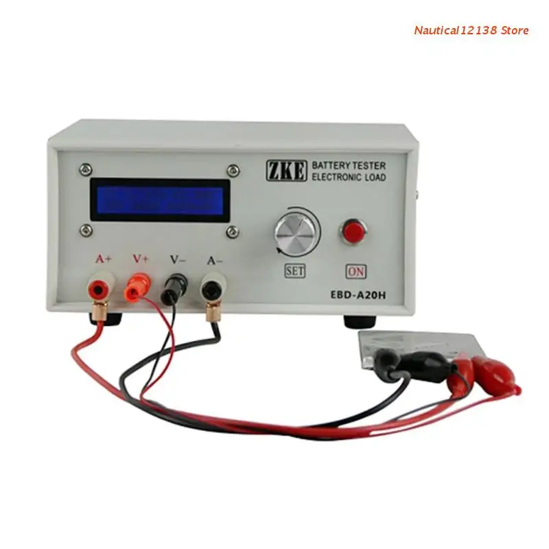 

EBD-A20H Electronic Load Battery Discharge Tester Battery Capacity Tester , Electronic Charge Tester, Discharge Meter