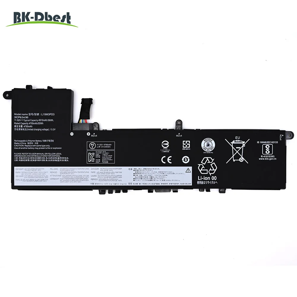 BK-Dbest L19M3PD3 L19D3PD3 Аккумулятор для ноутбука Lenovo XIAOXIN Pro-13 2019 2020 2021 год 11 52 в 56 Втч