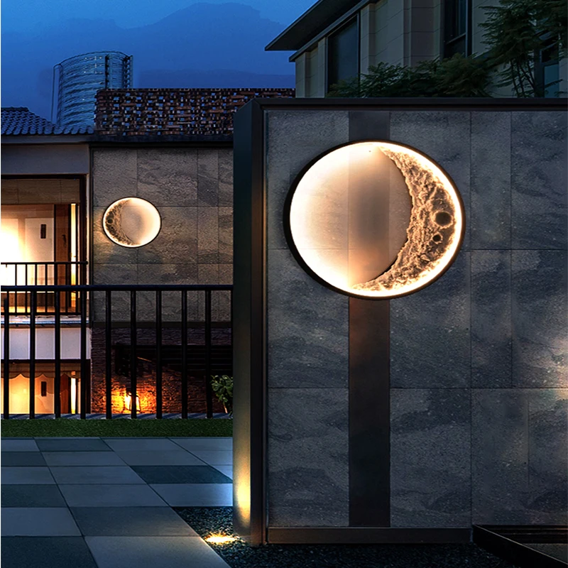 Уличная лампа в стиле постмодерн дизайнерский водонепроницаемый светильник