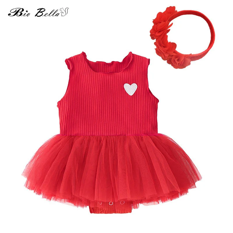 

Baby Infantil Princess Wedding Party Baptism Clothes Set Bodysuit+Headband 2Pcs Girl Lace Cute Lovely Vestidos Costumes