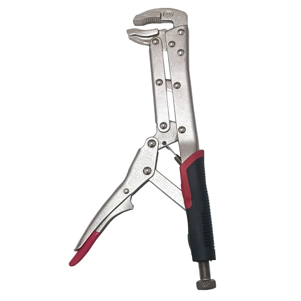 

12 Inch Extra Long Reach Vise-Grip Locking Pliers With TPR Handle 80 Degree Narrow Place Use Vehicle Repair Tools