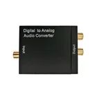 Цифро-аналоговый цифро-аналоговый аудиопреобразователь Toslink из оптического волокна коаксиальный сигнал в RCA RL аудио декодер SPDIF ATV цифро-аналоговый усилитель