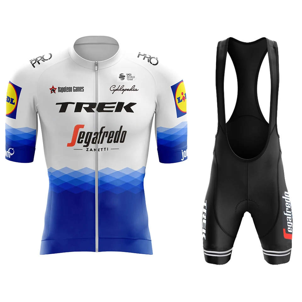 

TREK Men's Cycling Suit Bike Clothing Team Sports Set Mtb Male Summer Clothes Man 2022 Jersey Pants Costume Bicycle Bib Shorts