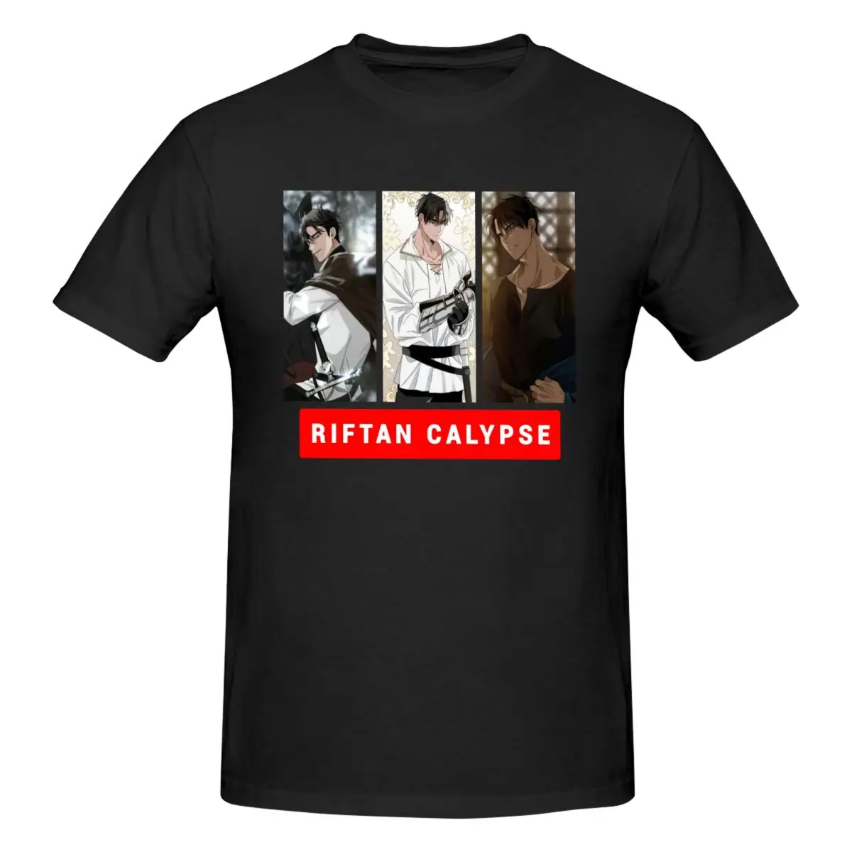 Мужская футболка под дуб Riftan Повседневная Футболка с рукавами