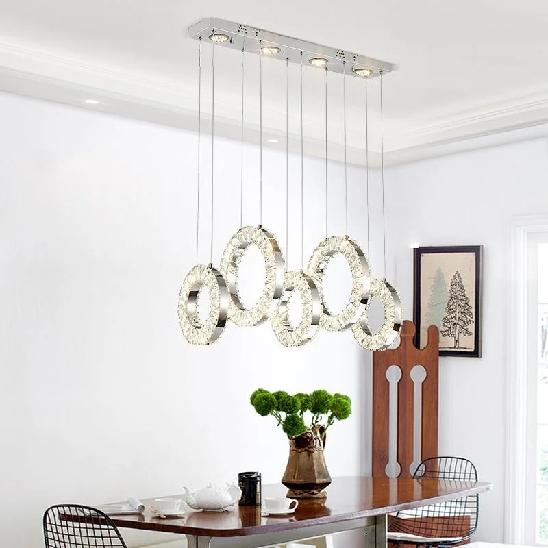 

Геометрический подвесной светильник, круглая обеденная Настольная лампа с держателем железа, стеклянный шар, подвеска