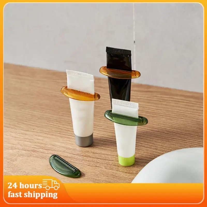 

Creative Manual Toothpaste Squeezer Hand Cream Cosmetic Cleanser Mini Squeeze Cute Sleek Shape Durable Toothpaste Squeezer