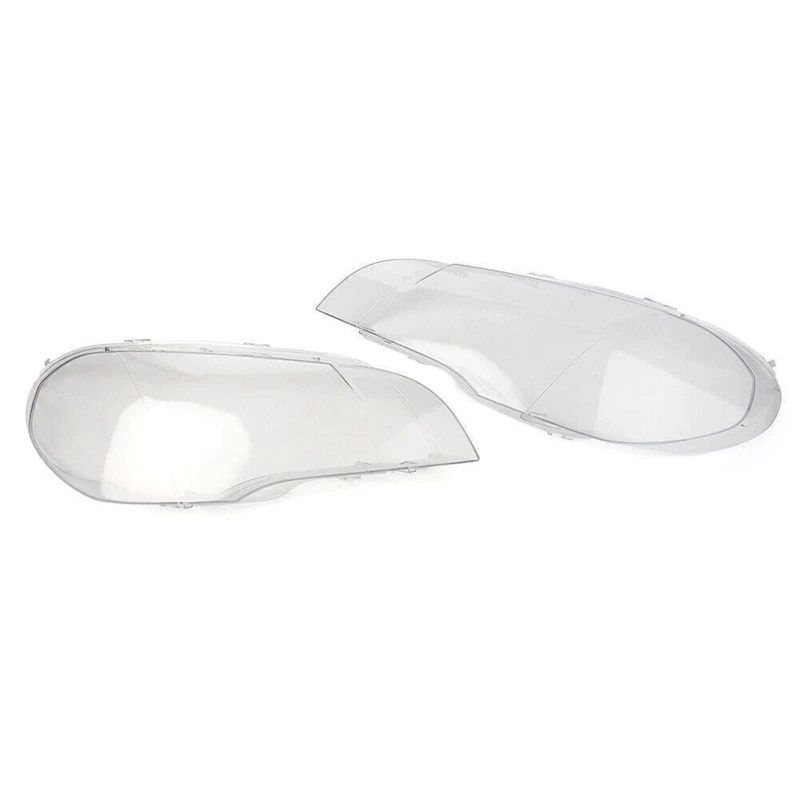 1 пара Прозрачный Абажур для автомобильных фар (LH + RH) 63117288998 63117288999 BMW X5 E70 2007-2013