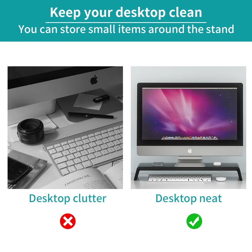 Универсальная подставка для монитора Подставка из металла и АБС-пластика